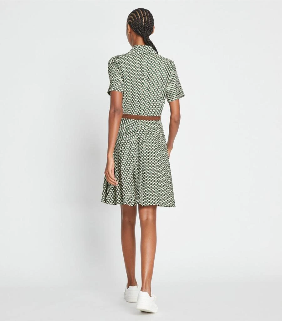 商品Tory Burch|Printed Pleated Zip-Front Golf Dress,价格¥1496,第4张图片详细描述