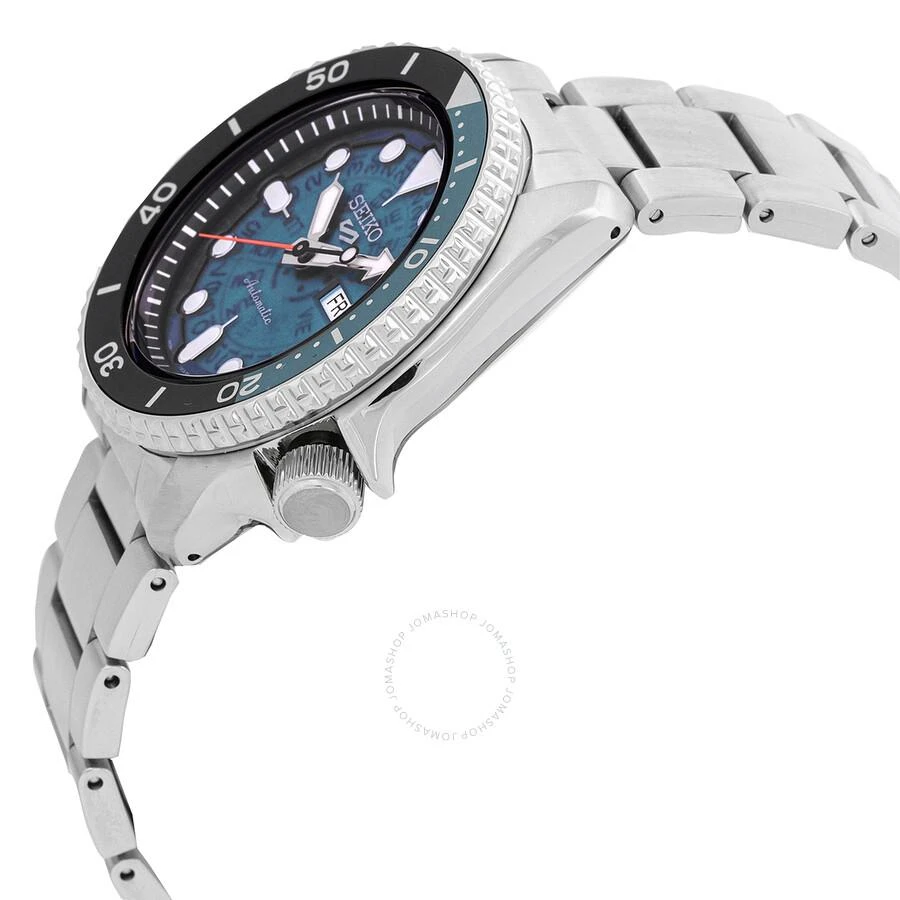 商品Seiko|5 Sports Automatic Teal Dial Men's Watch SRPJ45K1,价格¥1555,第2张图片详细描述