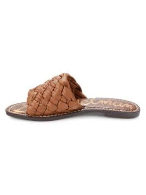 商品Sam Edelman|Griffin Woven Leather Flat Sandals,价格¥257,第4张图片详细描述