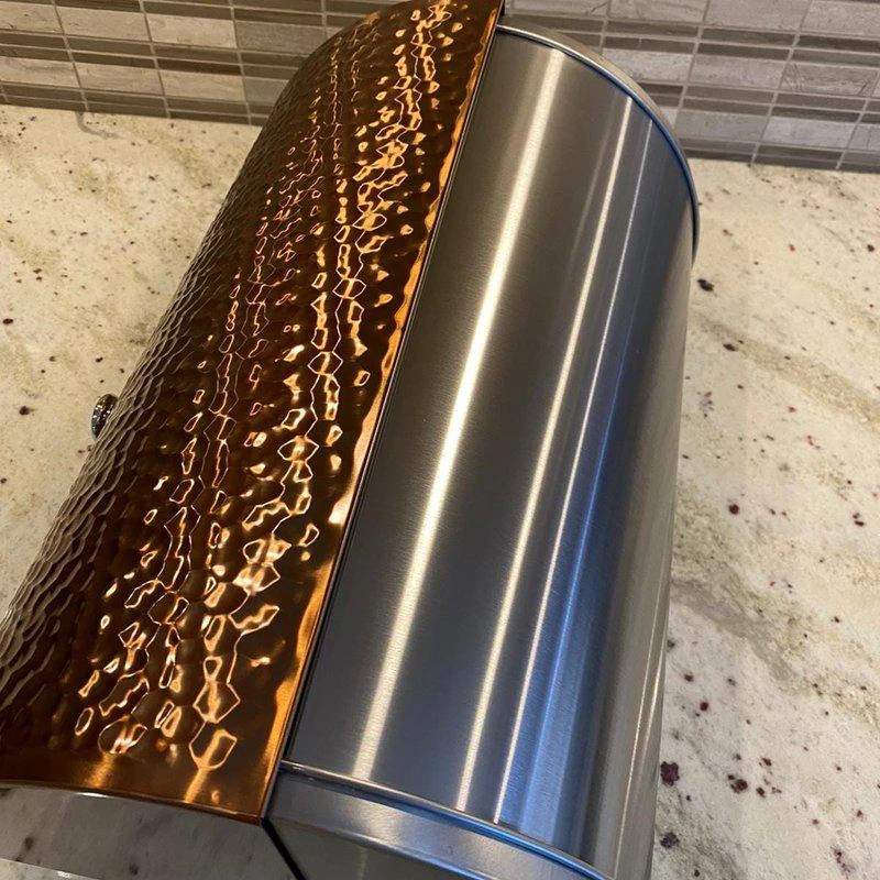 商品Berlinger Haus|Bread Box with Metallic Door Black Collection,价格¥523,第2张图片详细描述