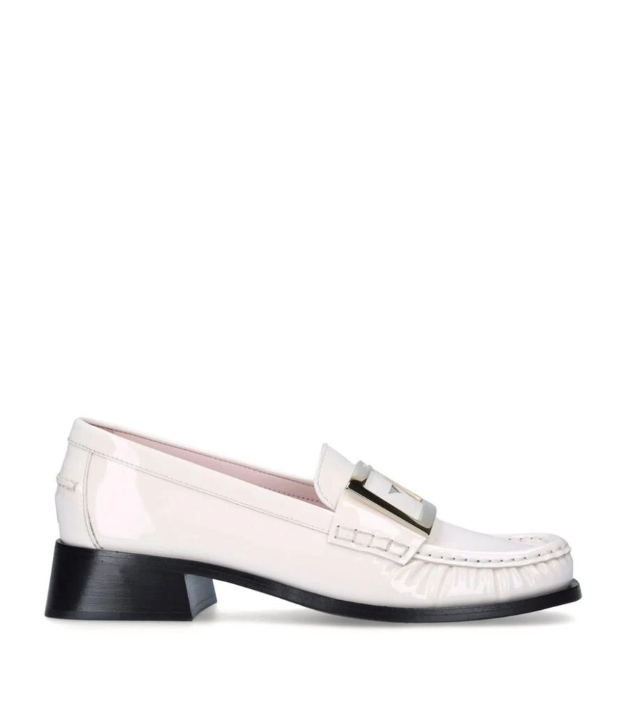 商品Roger Vivier|Leather Preppy Viv' Loafers 35,价格¥7820,第3张图片详细描述