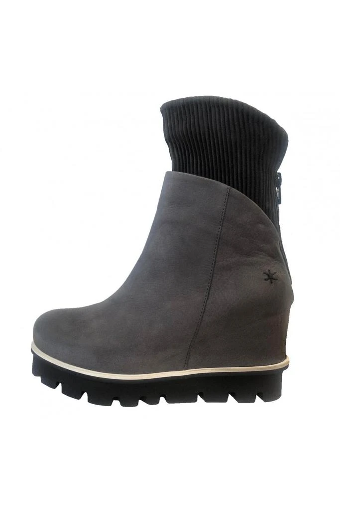 商品PATRIZIA BONFANTI|Women's Patrizia Bonfanti Jun Wedge Ankle Boots in Grey and Brown,价格¥2569,第1张图片