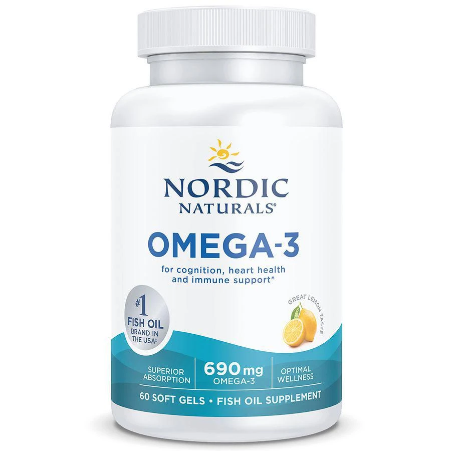 商品Nordic Naturals|Omega-3 Lemon,价格¥167,第1张图片