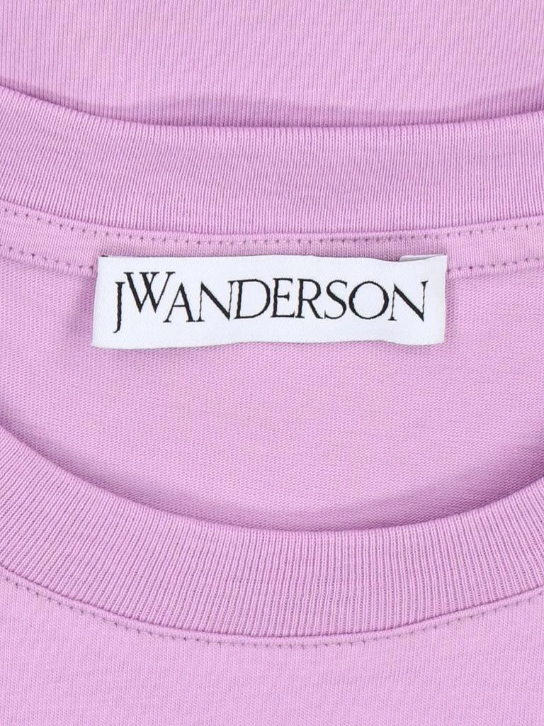 商品JW Anderson|JW Anderson Logo Embroidered Crewneck T-Shirt,价格¥612,第4张图片详细描述