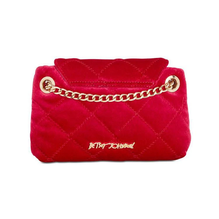 商品Betsey Johnson|Quilted Small Crossbody with Chain Strap,价格¥201,第5张图片详细描述