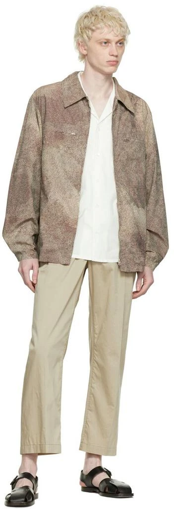 商品Lemaire|Brown Cotton Jacket,价格¥2011,第4张图片详细描述