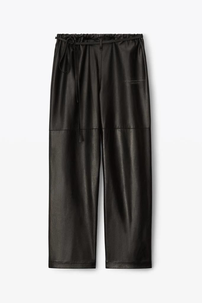 商品Alexander Wang|Karate Pant In Lambskin,价格¥7909,第3张图片详细描述