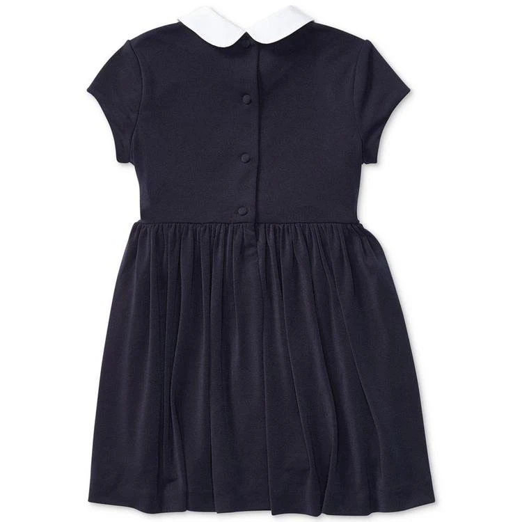 商品Ralph Lauren|Ralph Lauren Crepe Fit & Flare Dress, Toddler Girls,价格¥163,第2张图片详细描述