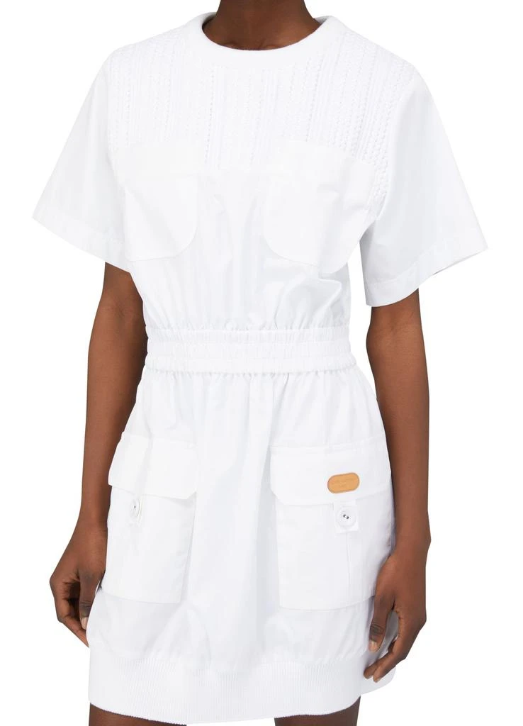 商品Louis Vuitton|Utility Style Woven Insert Dress,价格¥24983,第3张图片详细描述