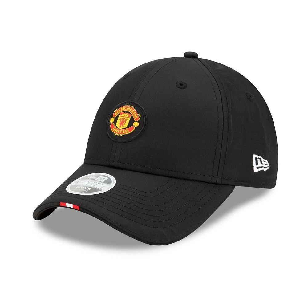 Women's Black Manchester United Tech Pack 9Forty Adjustable Hat商品第1张图片规格展示