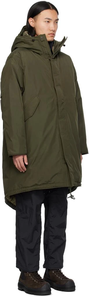 商品Nanamica|Khaki GORE-TEX Long Down Coat,价格¥7816,第4张图片详细描述