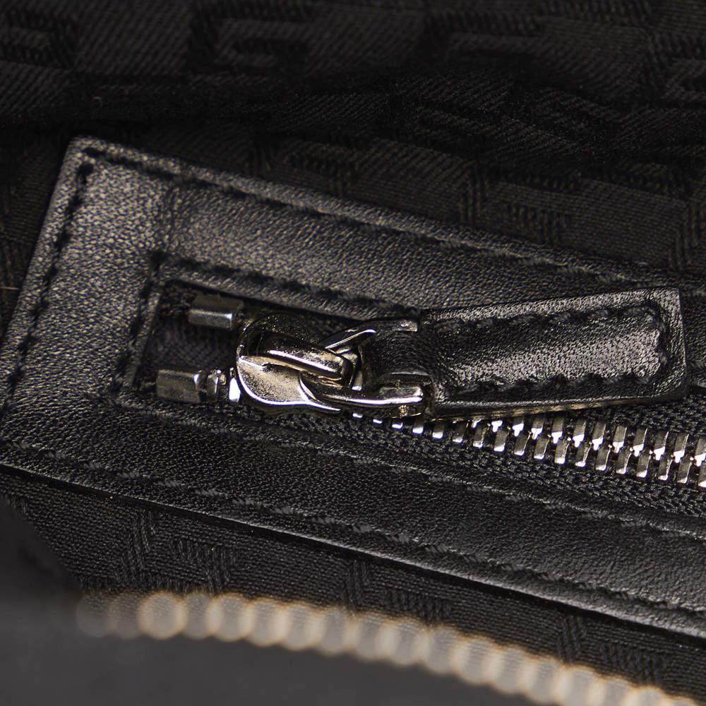 Gucci Black Reins Canvas Hobo Bag商品第8张图片规格展示