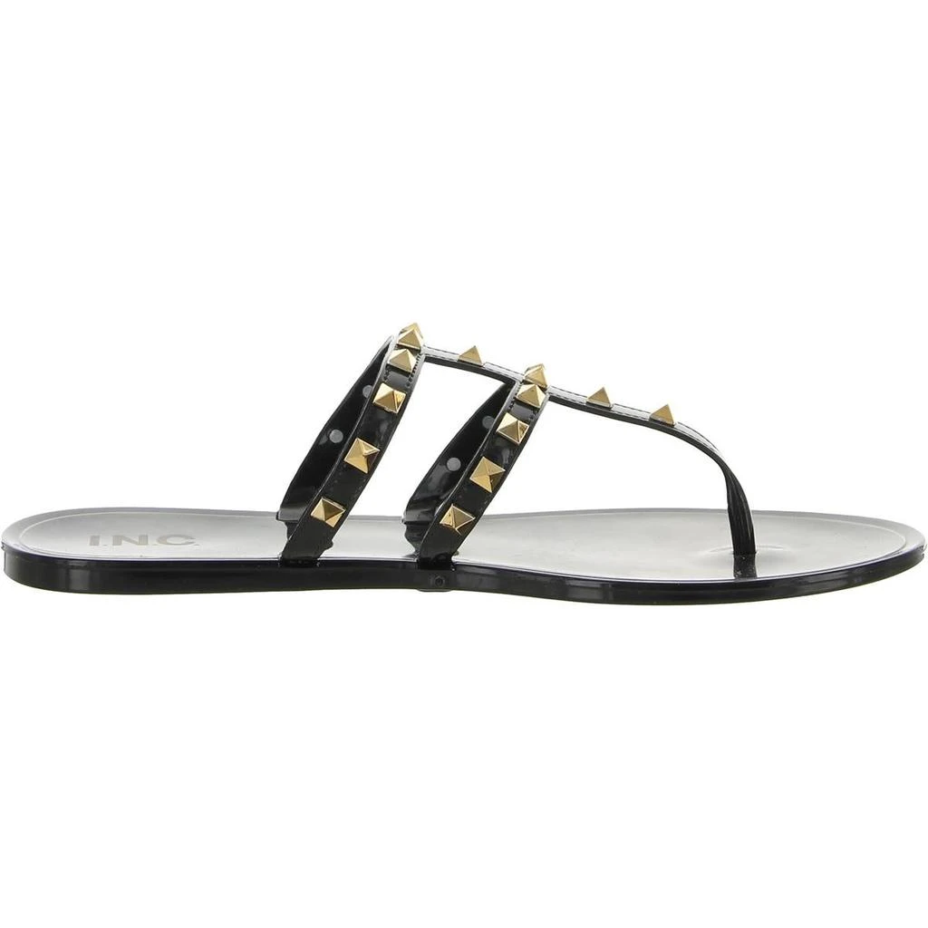 商品INC International|Ellie Womens Patent Flip-Flop Thong Sandals,价格¥155-¥170,第3张图片详细描述