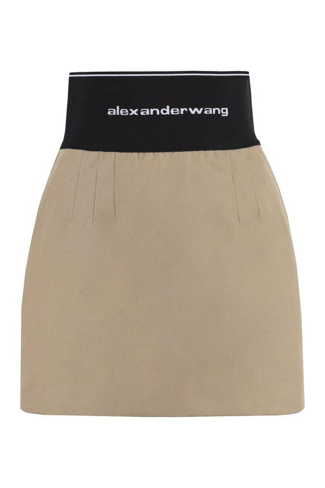 商品Alexander Wang|Alexander Wang High Waist A-Line Mini Skirt,价格¥2014,第1张图片