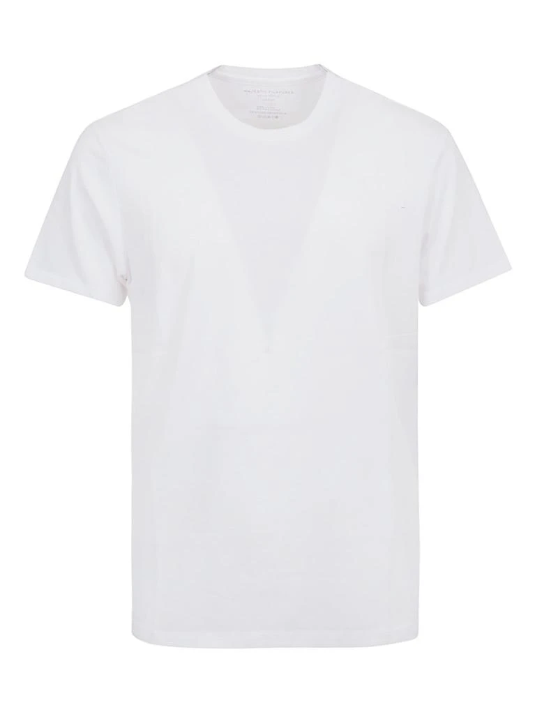 商品MAJESTIC FILATURES|Majestic Filatures Mens White T-Shirt,价格¥1062,第1张图片