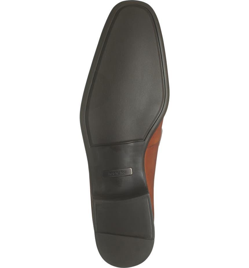 商品Magnanni|Tazon Metal Bit Leather Loafer,价格¥1475,第7张图片详细描述