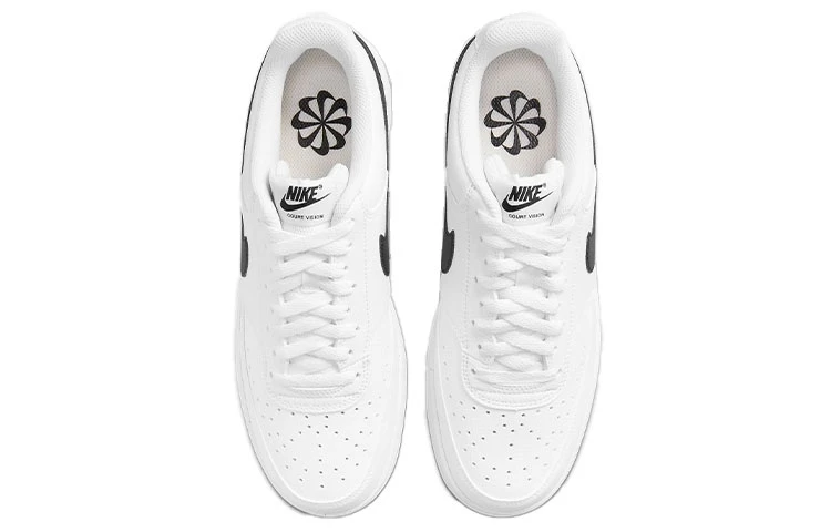 商品[国内直发] NIKE|Court Vision 1 Low Next Nature灵活适应舒适百搭 防滑耐磨 低帮 板鞋 男款 白色,价格¥513,第5张图片详细描述