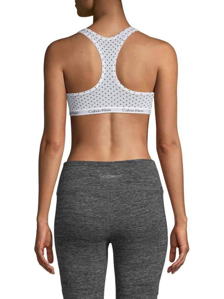 商品Calvin Klein|Polka Dot Racerback Bralette,价格¥75,第2张图片详细描述