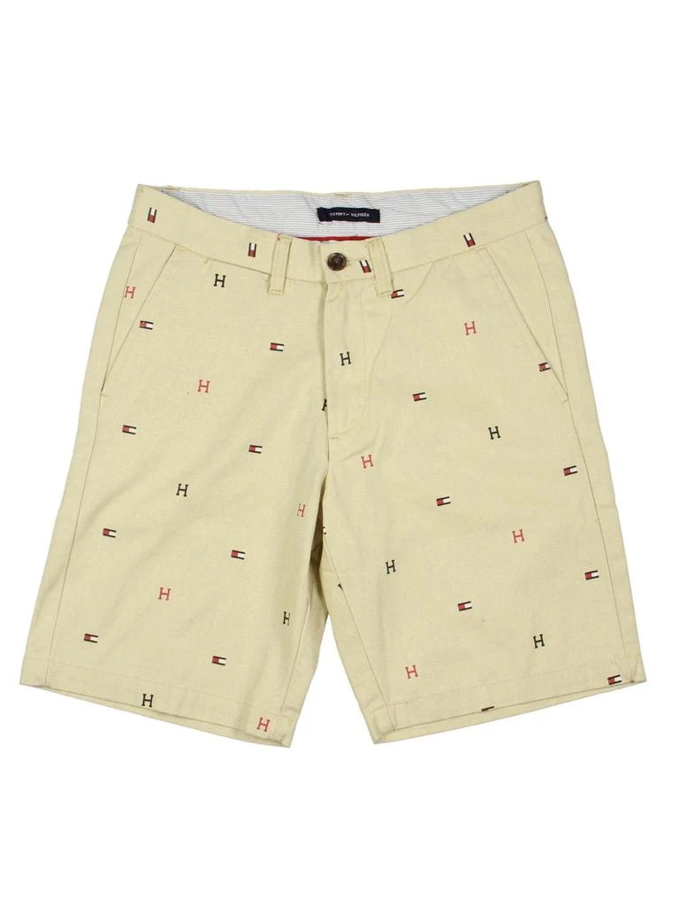 商品Tommy Hilfiger|Mens Cotton 9" Inseam Khaki Shorts,价格¥280,第1张图片