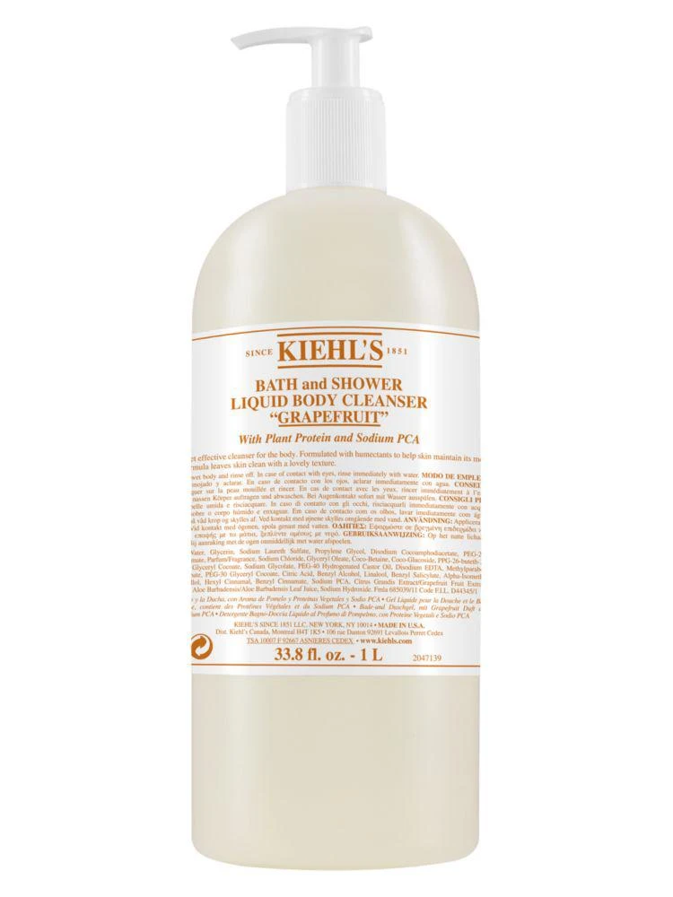 商品Kiehl's|Grapefruit Bath and Shower Liquid Body Cleanser,价格¥317,第1张图片