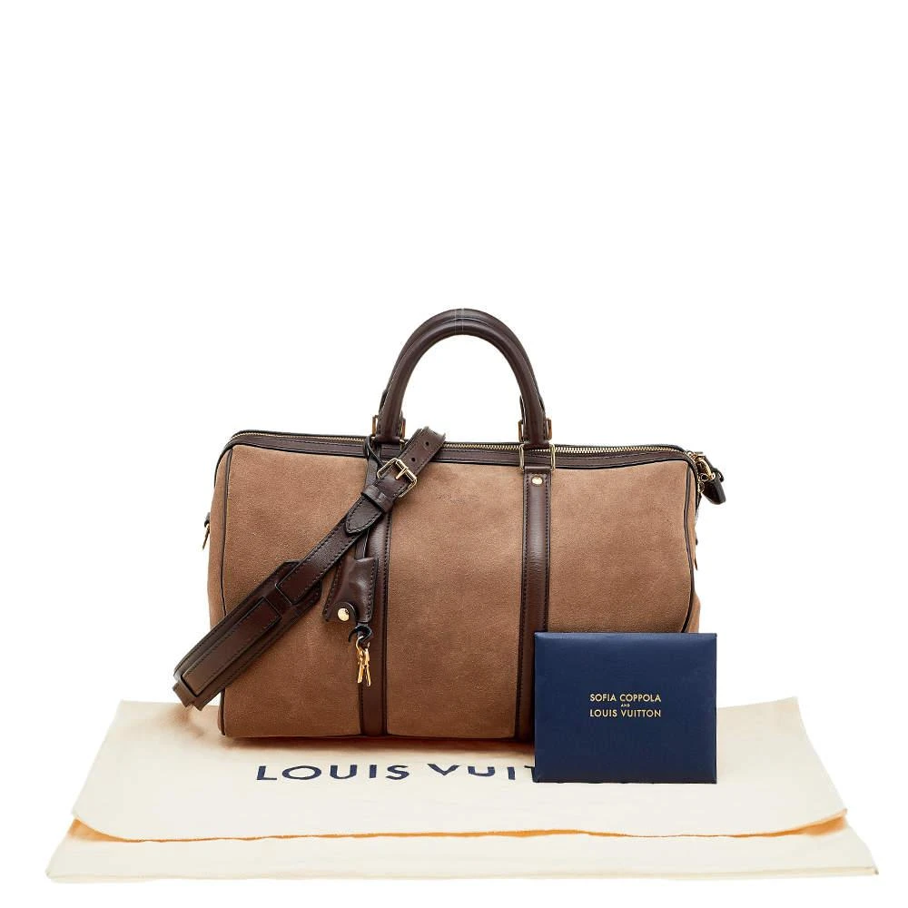 Louis Vuitton Brown Suede and Leather Sofia Coppola SC MM Bag               商品
