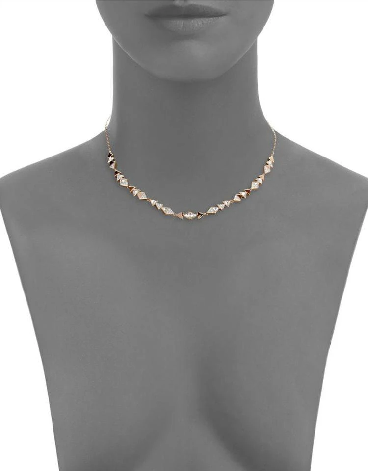 商品Swarovski|Heroism Crystal Collar Necklace,价格¥1277,第3张图片详细描述