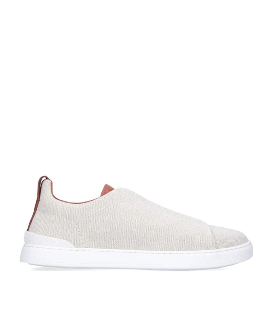 商品Zegna|Triple Stitch Sneakers,价格¥7678,第3张图片详细描述