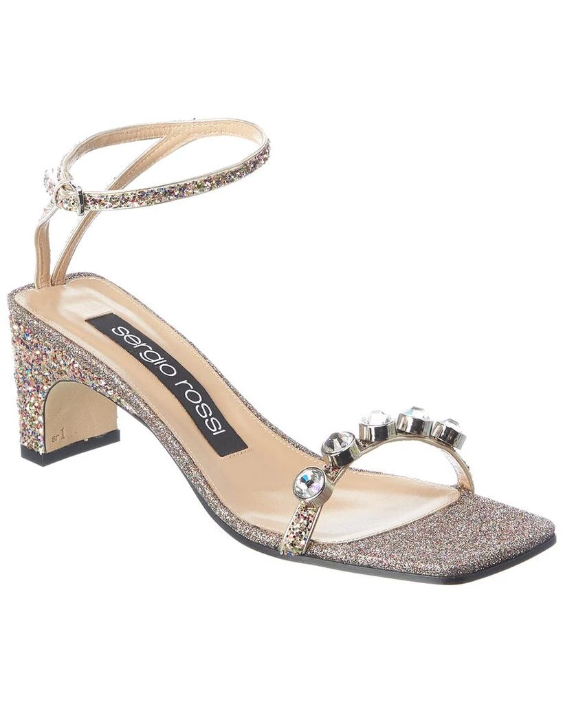 商品[国内直发] Sergio Rossi|Sergio Rossi SR1 Glitter Sandal,价格¥1922,第1张图片
