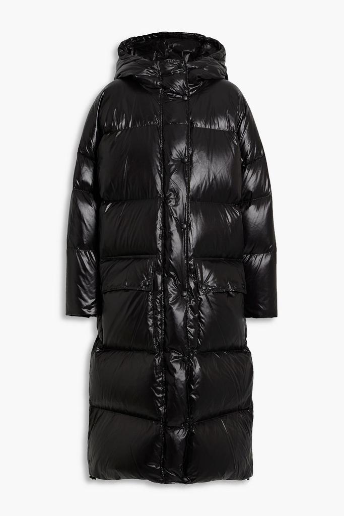 Ally quilted shell hooded down coat商品第3张图片规格展示