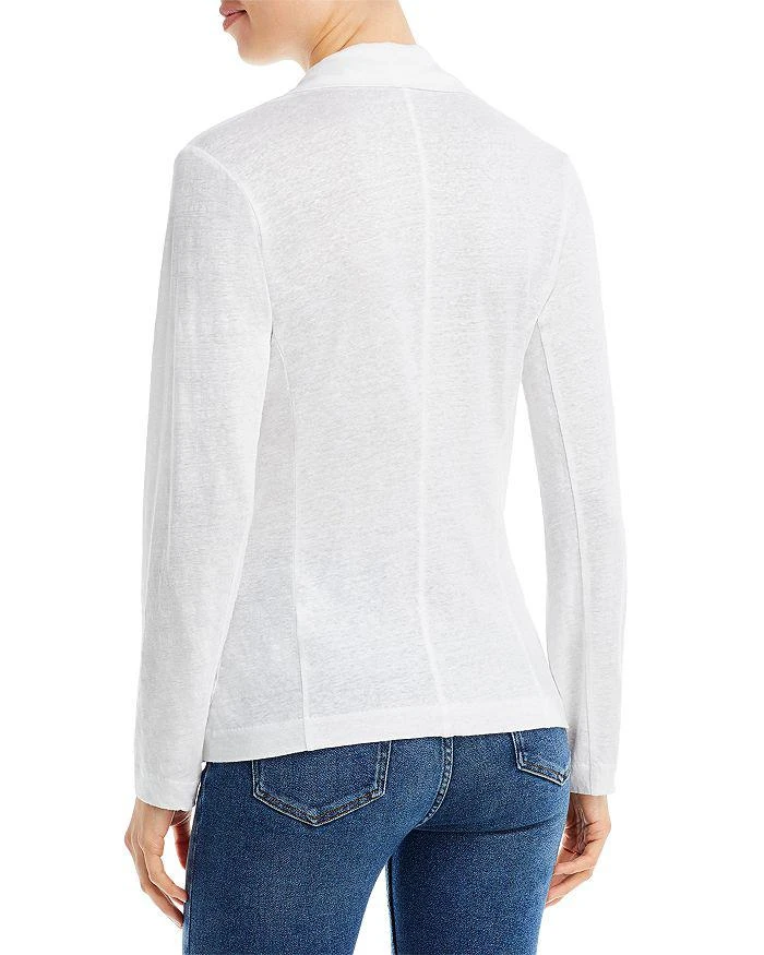 商品MAJESTIC FILATURES|Fitted Linen Blazer,价格¥2247,第2张图片详细描述