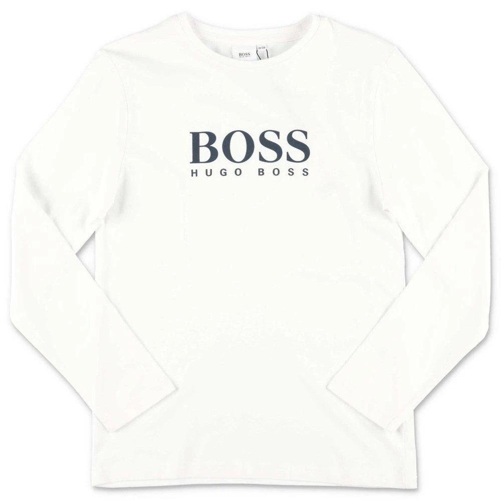 商品Hugo Boss|Нugо Воss Kids Logo Printed Long Sleeve T-Shirt,价格¥186,第1张图片