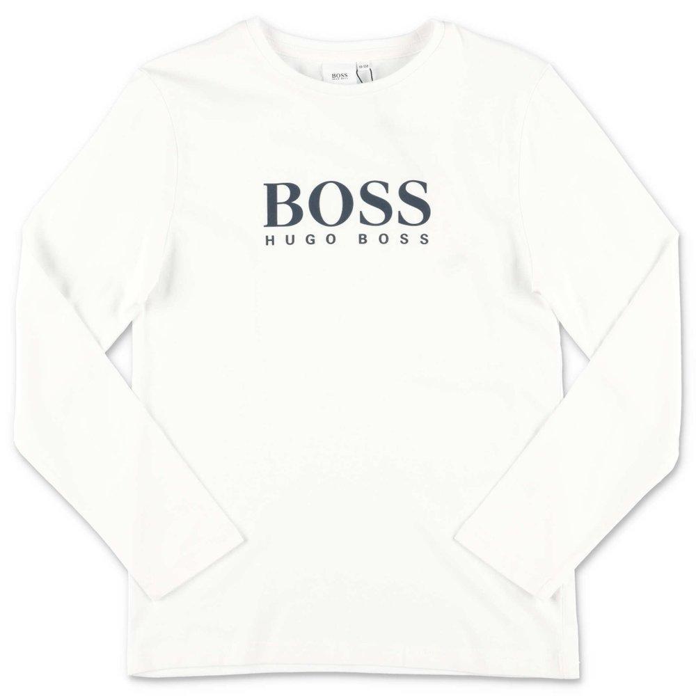 商品Hugo Boss|Нugо Воss Kids Logo Printed Long Sleeve T-Shirt,价格¥178-¥317,第1张图片