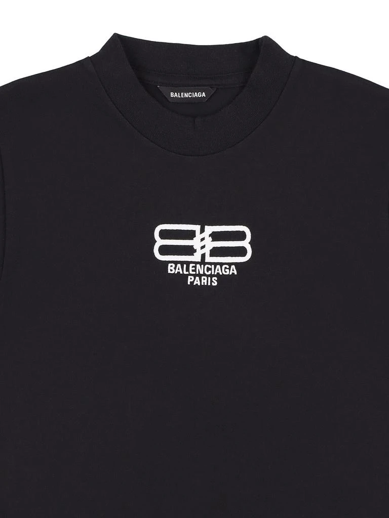 商品Balenciaga|Stonewashed Cotton Jersey S/s T-shirt,价格¥1875,第1张图片详细描述