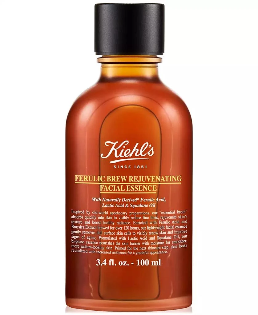 商品Kiehl's|Ferulic Brew Rejuvenating Facial Essence, 100 ml,价格¥247,第1张图片