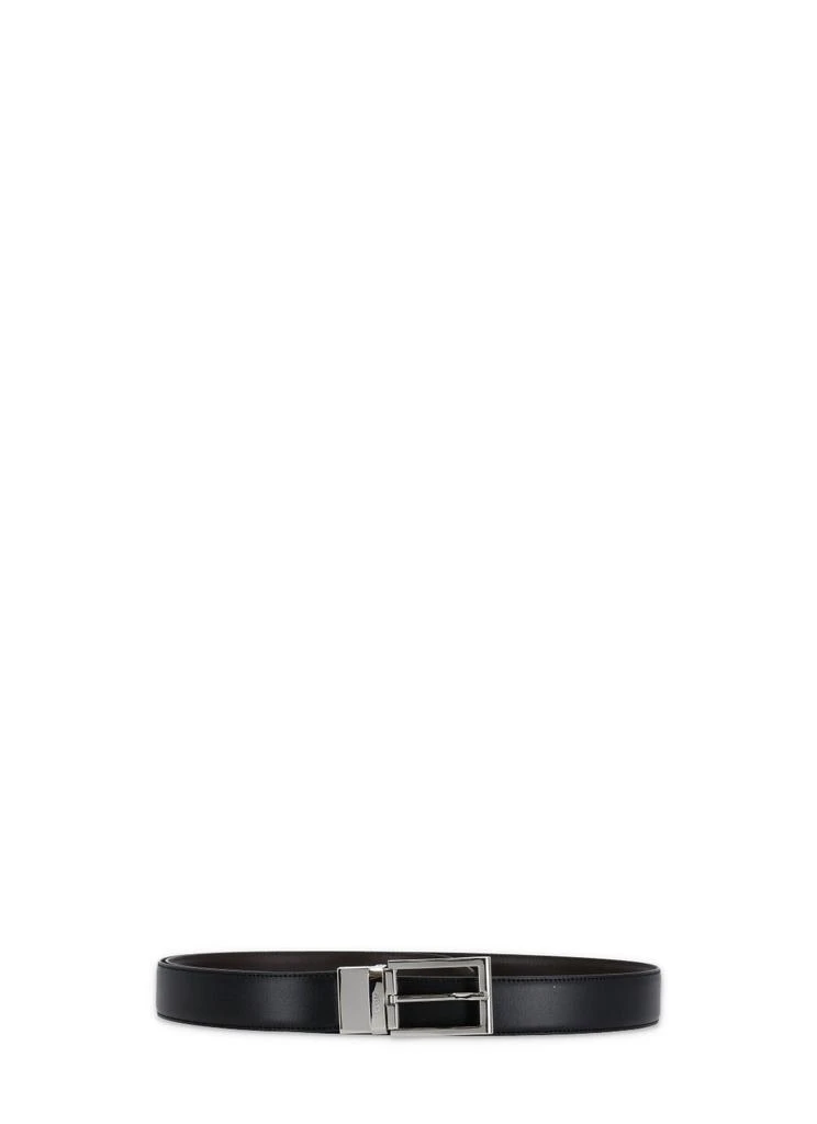 商品Zegna|Z Zegna Belts Black,价格¥1568,第1张图片