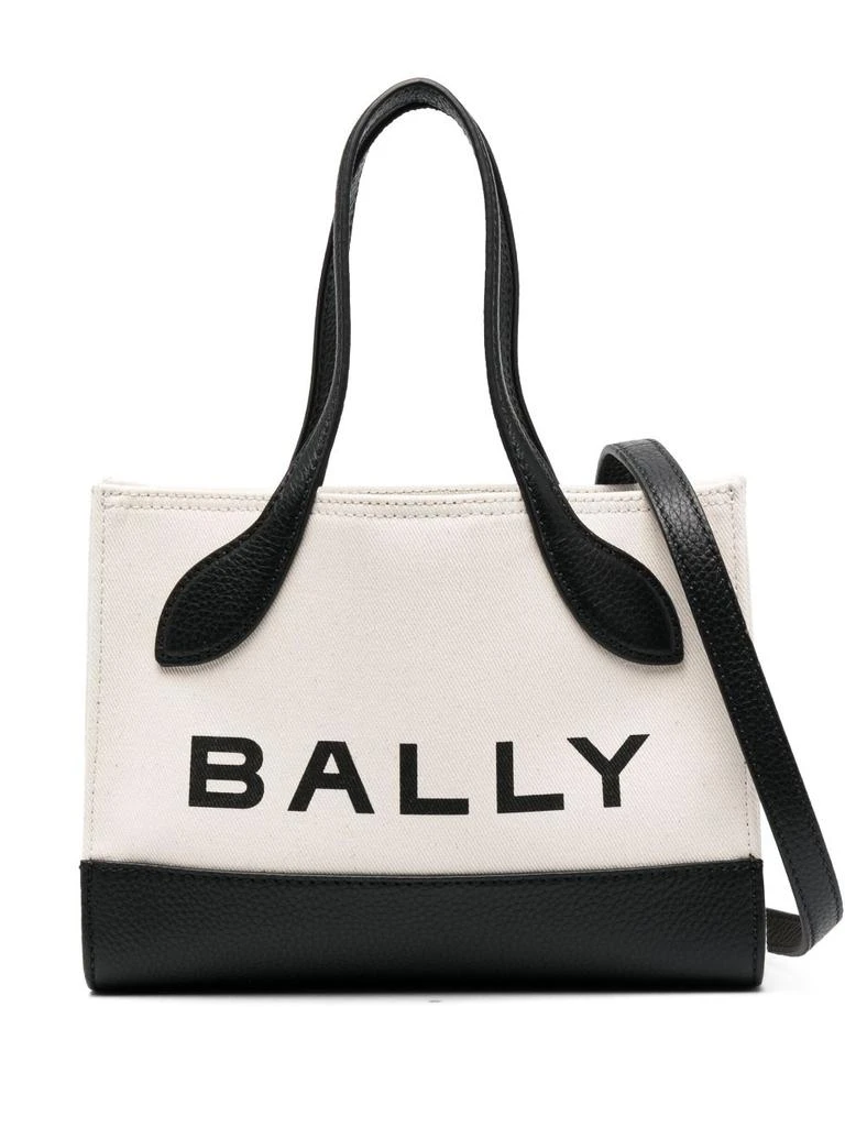 商品Bally|BALLY - Bar Keep On Mini Cotton Tote Bag,价格¥5275,第1张图片