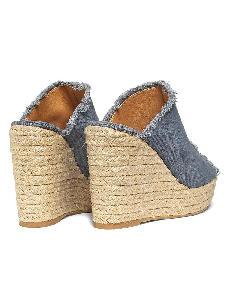 商品CASTAÑER|Fatima 95MM Canvas Wedge Espadrilles,价格¥1088,第3张图片详细描述