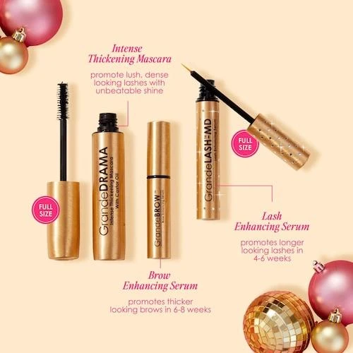 商品Grande Cosmetics|Lash and Brow Vibes Mascara and Lash Serum Set,价格¥540,第1张图片详细描述