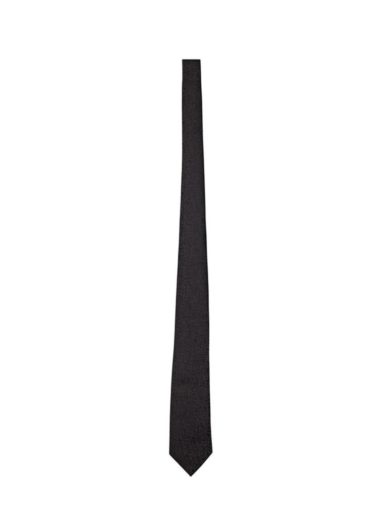 商品Emporio Armani|Emporio Armani Ties Black,价格¥823,第3张图片详细描述
