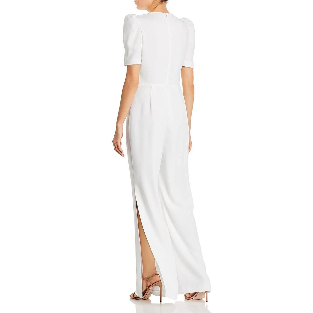 商品Monique Lhuillier|ML Monique Lhuillier Womens Surplice Pintuck Jumpsuit,价格¥476,第2张图片详细描述