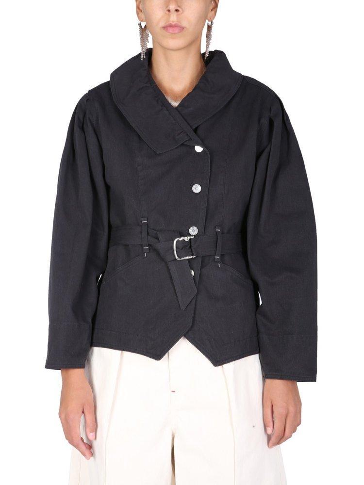 商品Isabel Marant|Isabel Marant Belted Waist Jacket,价格¥2622,第1张图片