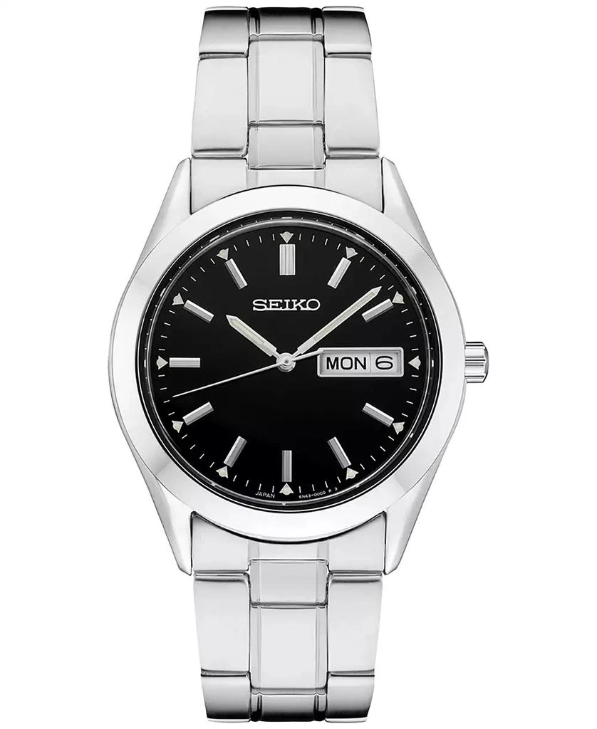 商品Seiko|Men's Essentials Stainless Steel Bracelet Watch 38mm,价格¥1115,第1张图片