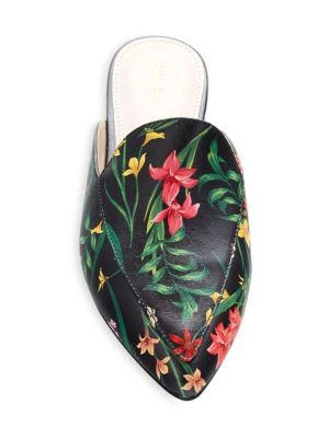 ​Piper Floral Leather Mules 商品