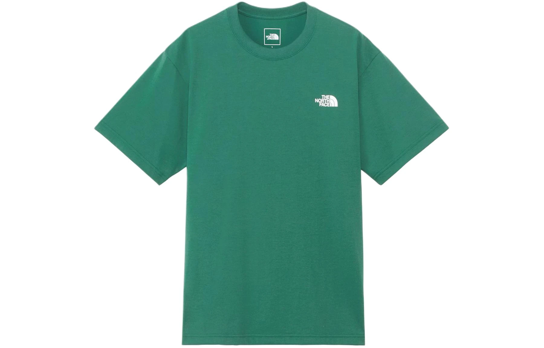 商品[国内直发] The North Face|北面 纯色Logo徽标快干圆领短袖T恤 男款 绿色,价格¥765,第1张图片