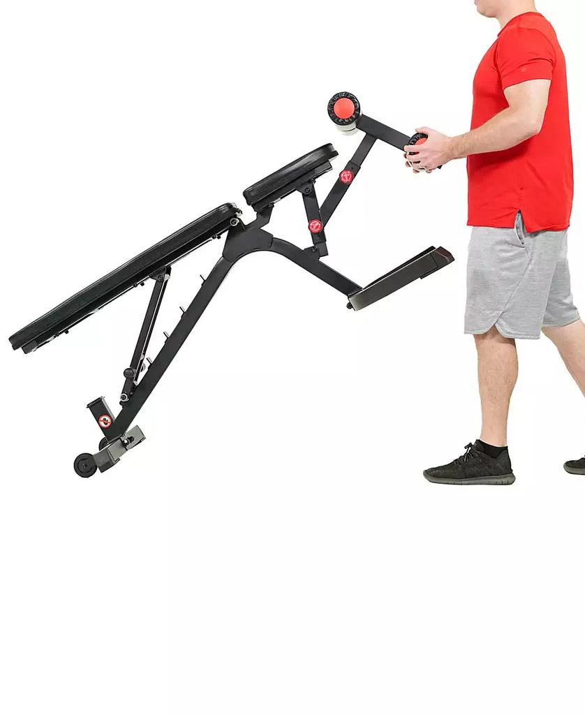 Fully Adjustable Power Zone Utility Heavy Duty Weight Bench with 500 lb Max Weight – SF-BH6920, Black 商品