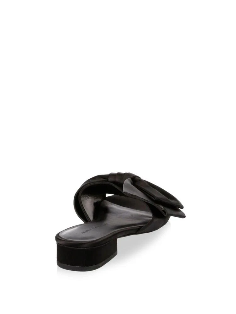 商品Rebecca Minkoff|Calista Satin Slides,价格¥591,第2张图片详细描述