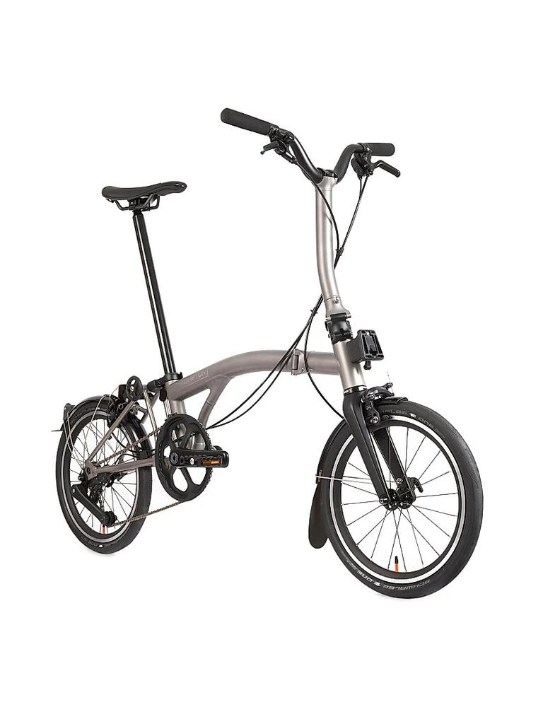 商品Brompton Bikes|T Line 12 Speed Mid Handlebar Folding Bike,价格¥45709,第2张图片详细描述