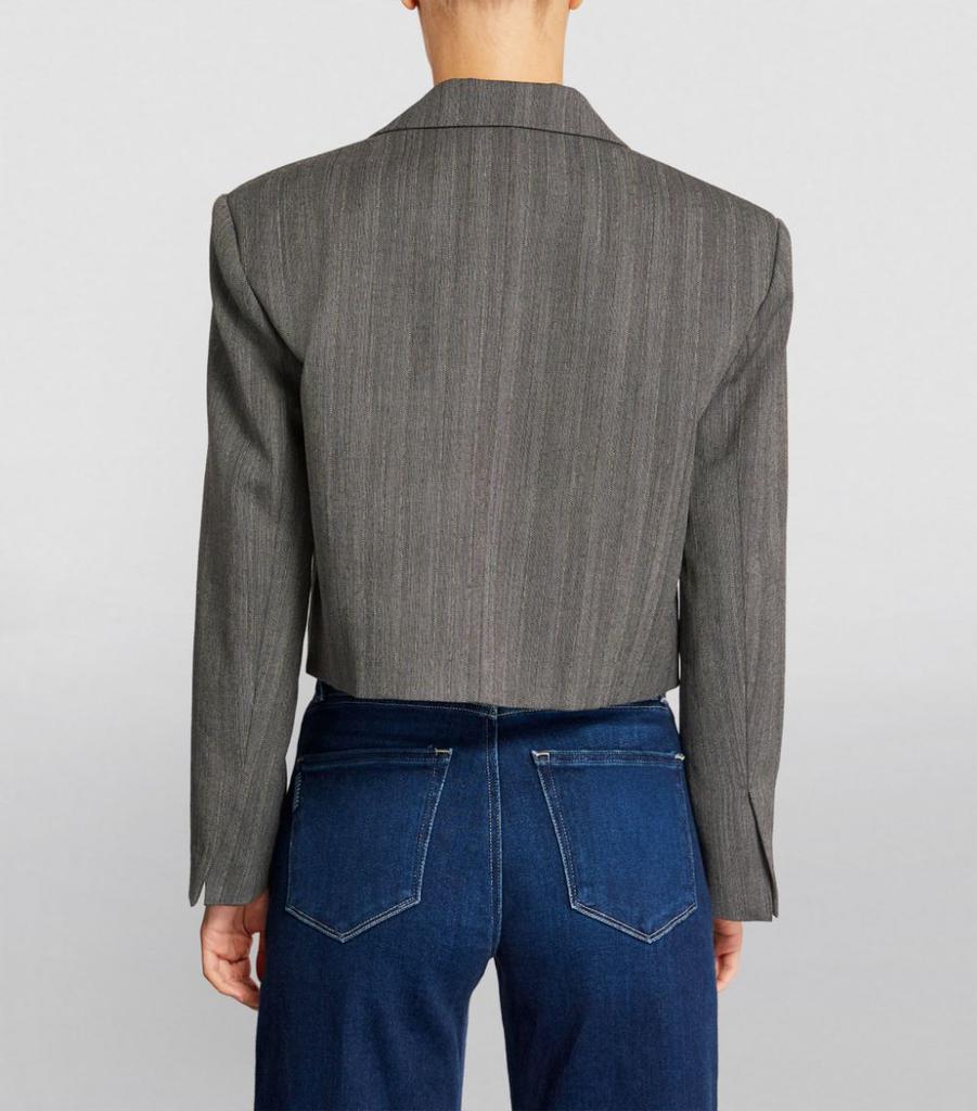 Lombardi Cropped Suit Jacket商品第4张图片规格展示