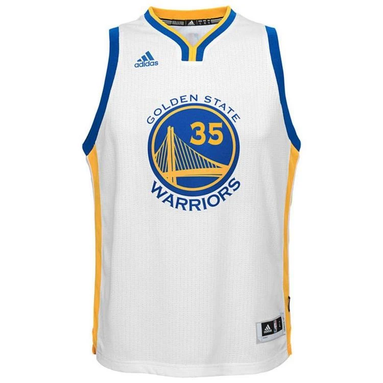 商品Adidas|Kevin Durant Golden State Warriors New Swingman Jersey, Big Boys (8-20),价格¥222,第2张图片详细描述