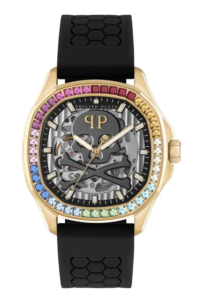 商品Philipp Plein|$keleton $pectre Automatic Watch,价格¥3746,第1张图片